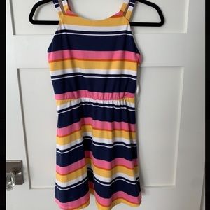 Striped summer dress.